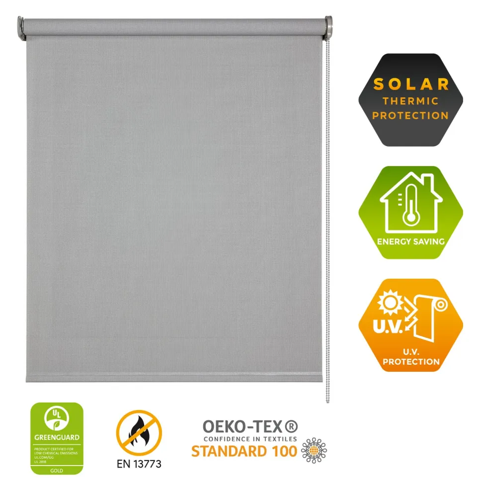 Estor enrollable Screen solar premium Gris