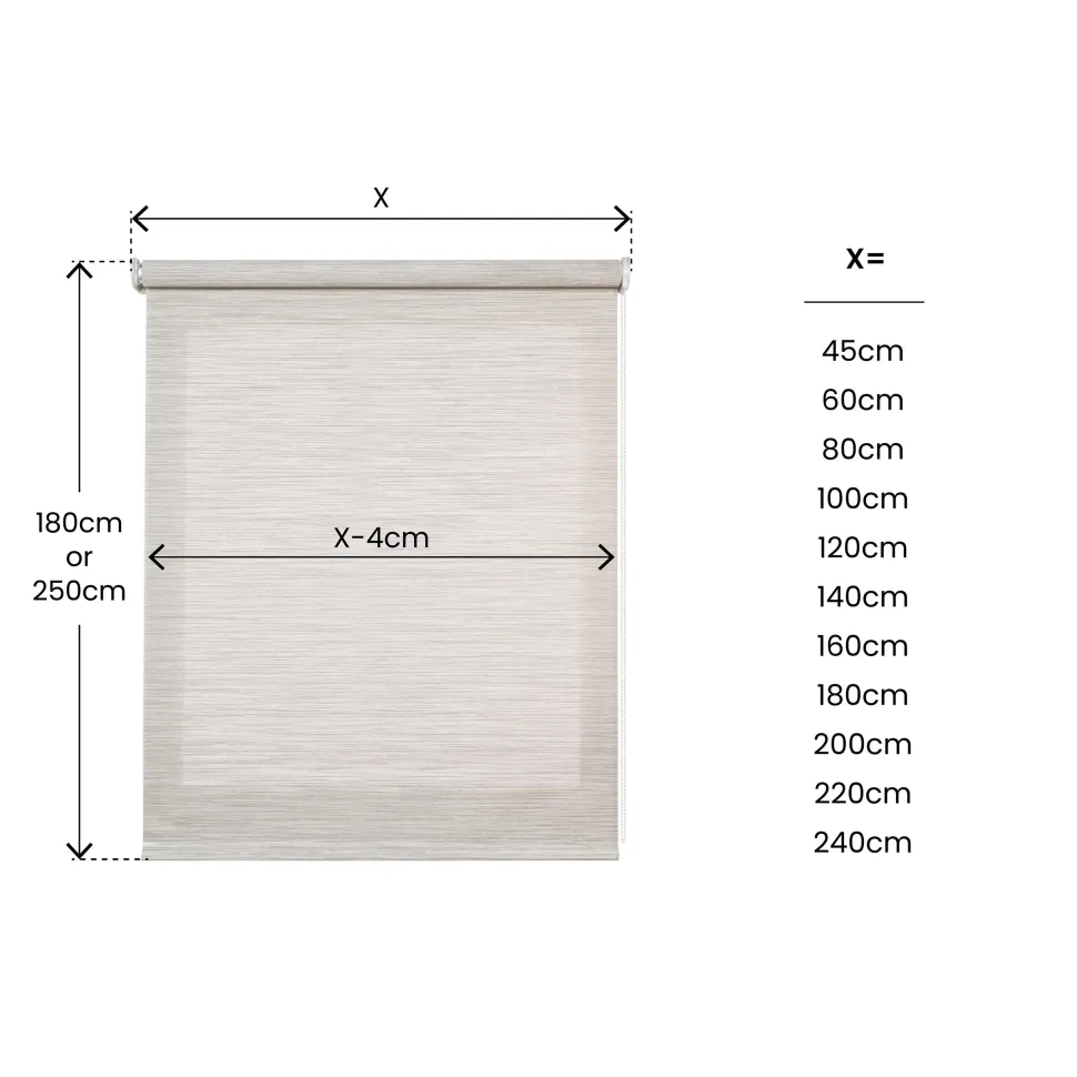 Estor enrollable Screen solar premium Textura Gris