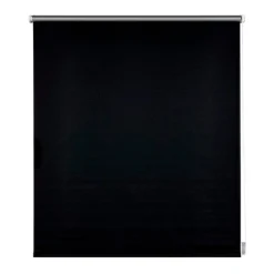 Estor enrollable Sin Taladrar Opaco Reflect Negro
