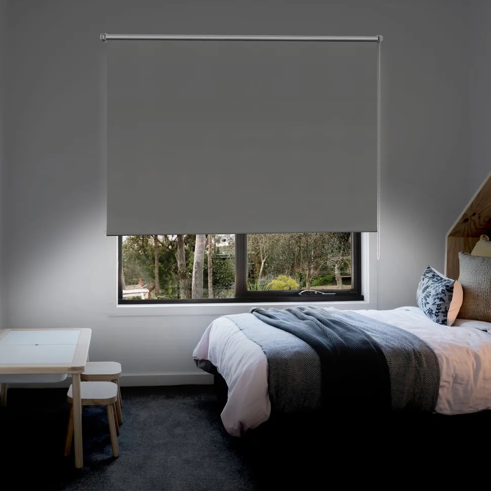 Estor enrollable Sin Taladrar Opaco Reflect Plata