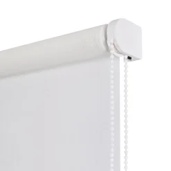 Estor enrollable Traslúcido decorativo Blanco