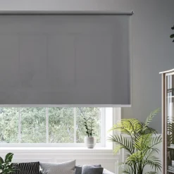 Estor enrollable Traslúcido premium Gris