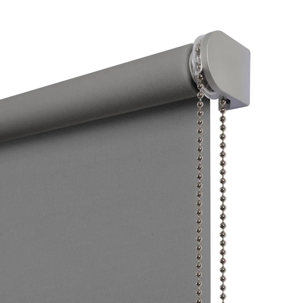 Estor enrollable Traslúcido premium Gris