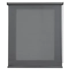 Estor enrollable Traslúcido premium Gris