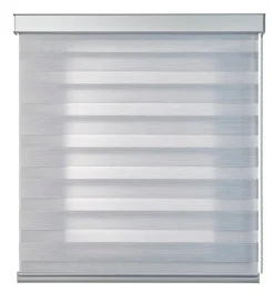 Estor Noche & Día Premium Voile Plata