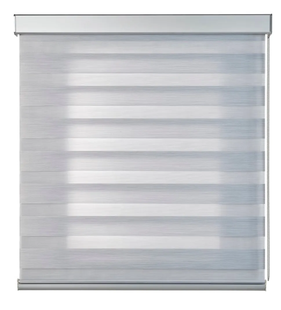 Estor Noche & Día Premium Voile Plata