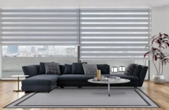 Estor Noche & Día Premium Voile Plata
