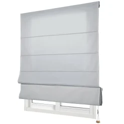 Estor Plegable con varillas Gris Perla