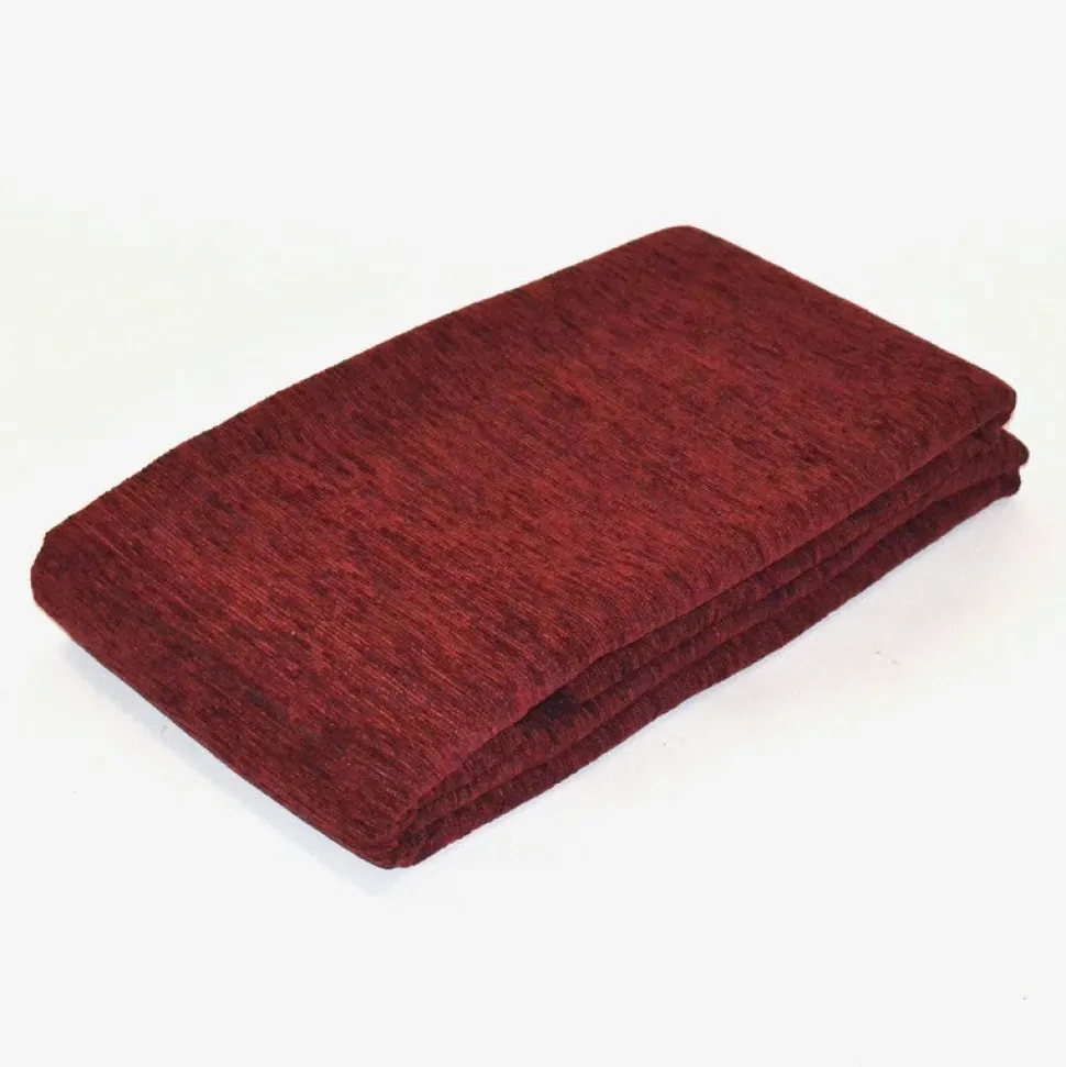 Foulard chenilla granate