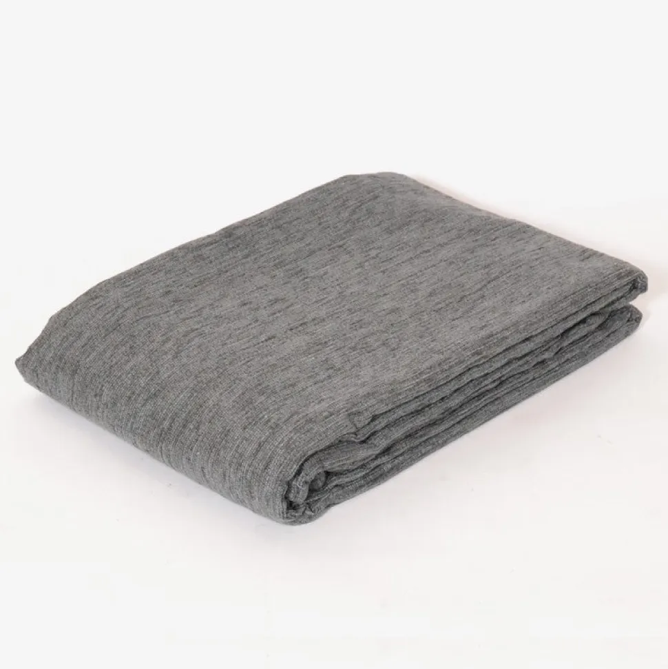 Foulard chenilla gris