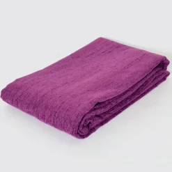 Foulard chenilla lila