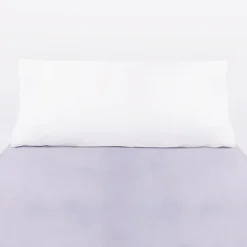 Funda almohada algodón percal 200 hilos blanco