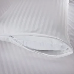 Funda almohada cruzadillo poliéster algodón