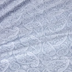 Funda colchón estampada cashmere gris