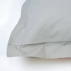 Funda de cojín basic gris perla