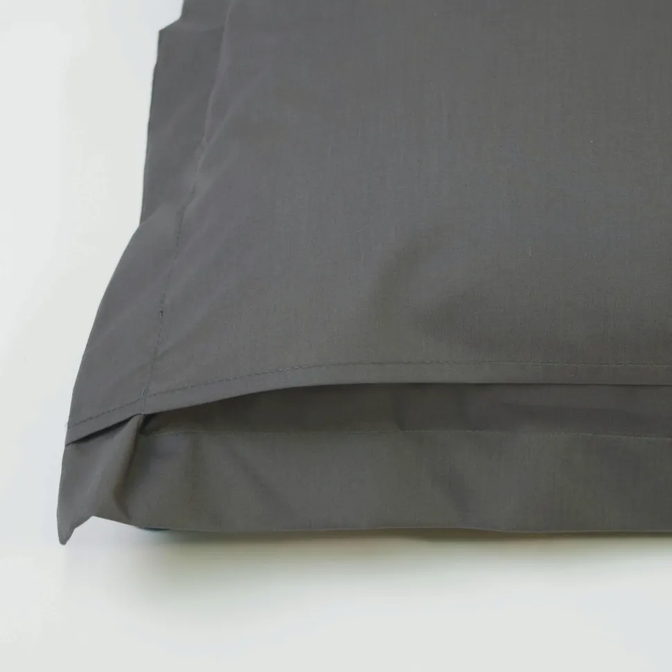 Funda de cojín basic gris plomo