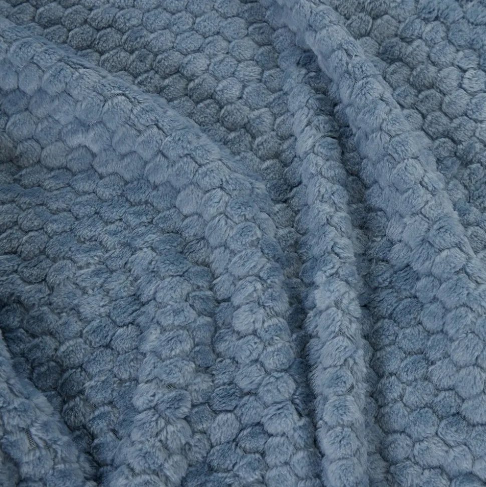 Funda de cojín coralina oslo azul hielo