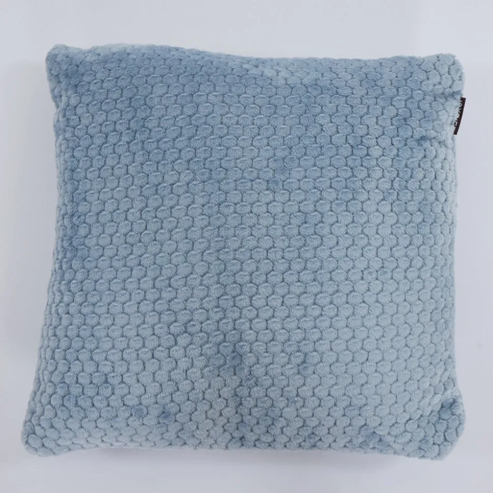 Funda de cojín coralina oslo azul hielo