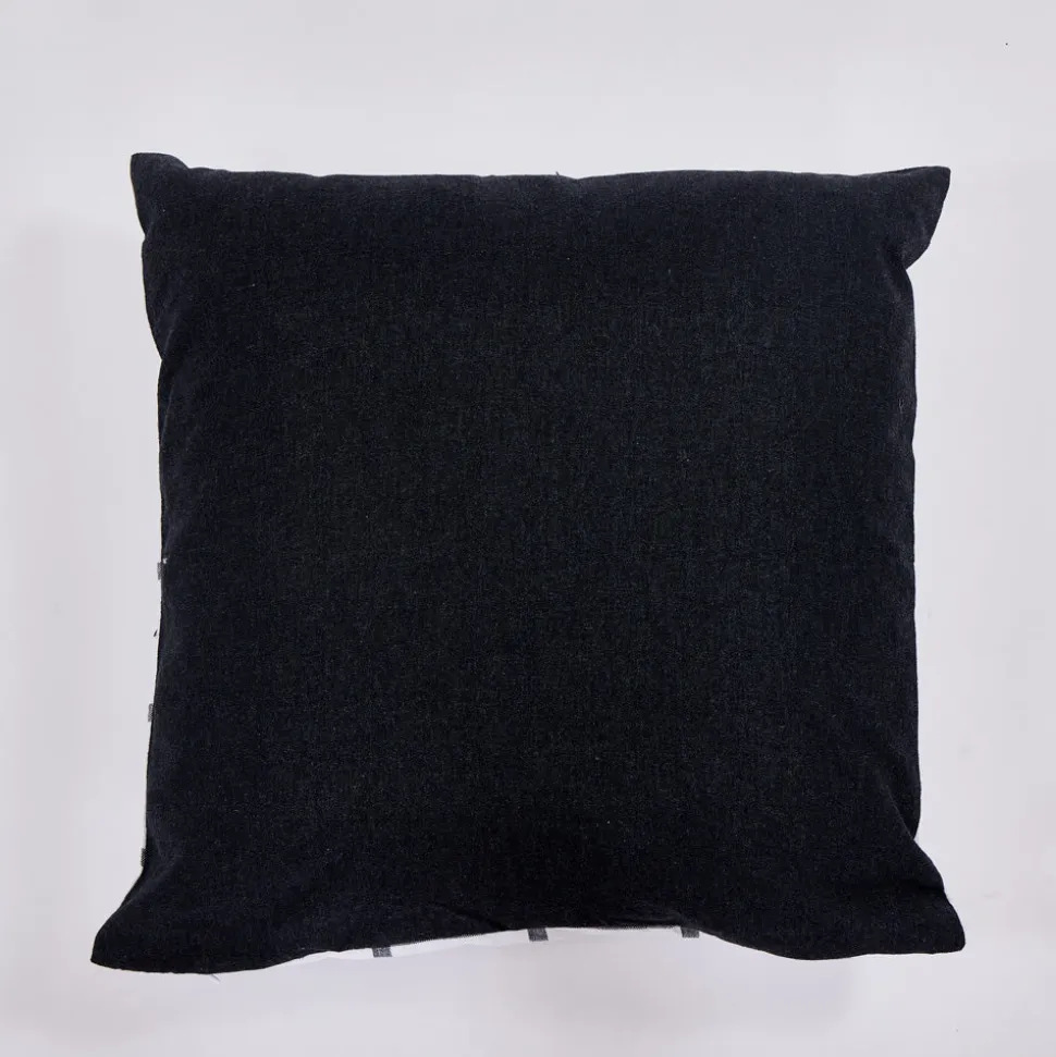 Funda de cojín cotton 45x45 carbón