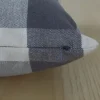 Funda de cojín cotton 45x45 gris 5059