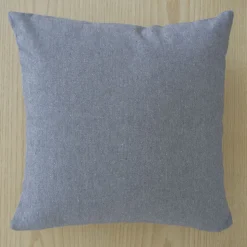 Funda de cojín cotton 45x45 gris 5061