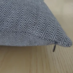 Funda de cojín cotton 45x45 gris 5061