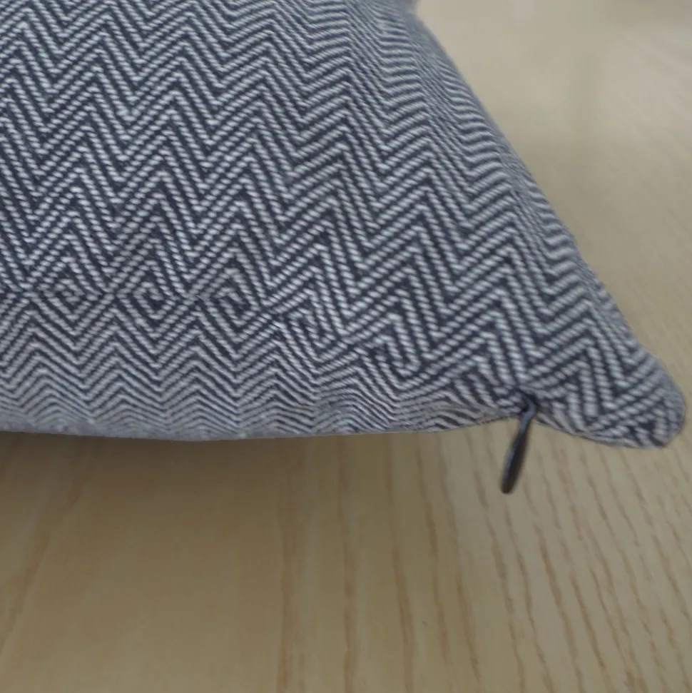 Funda de cojín cotton 45x45 gris 5061