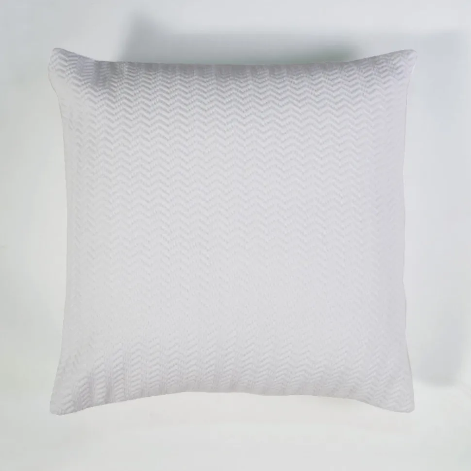 Funda de cojín jacquard 1979 blanco