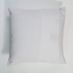 Funda de cojín jacquard 1979 blanco