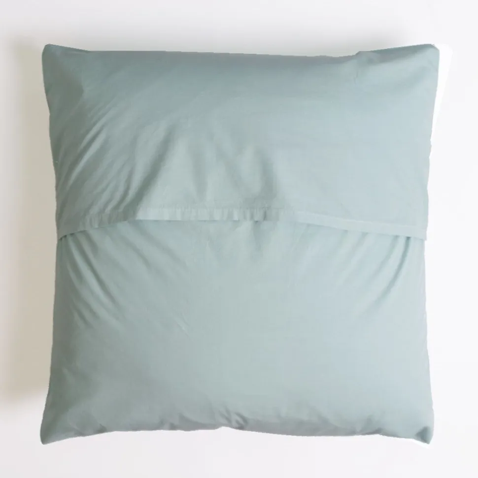Funda de cojín popelín Jade 50x50 cm
