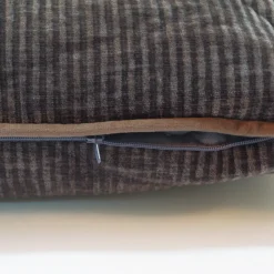 Funda de cojín texturado 25008 gris 2
