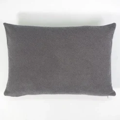 Funda de cojín texturado 25006 gris plomo