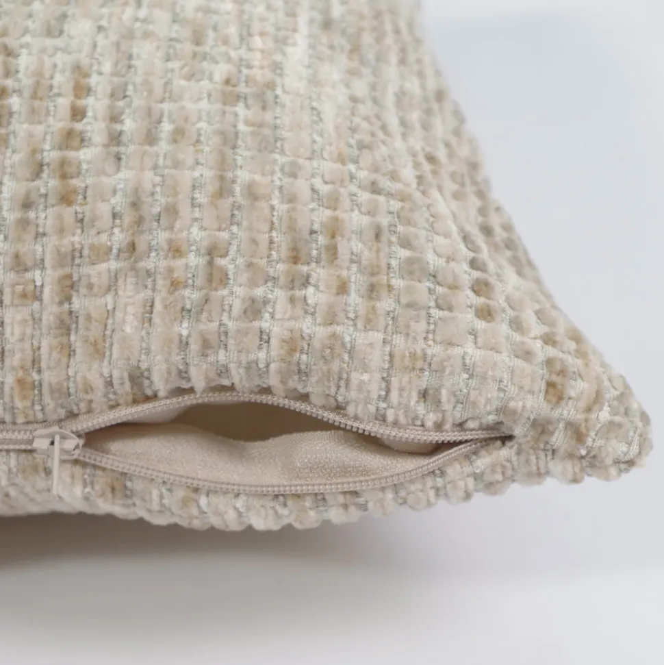 Funda de cojín texturado 25013 natural 10