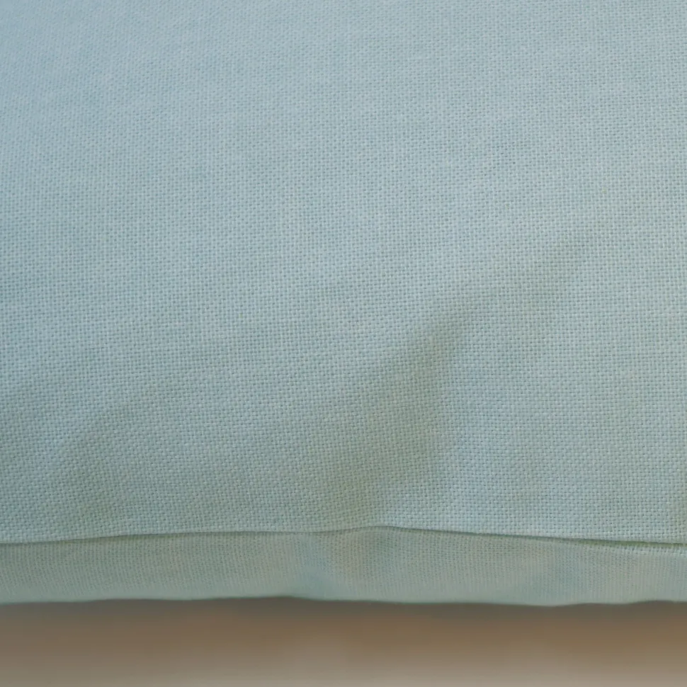 Funda de cojín 43x43 loneta lisa c/acqua