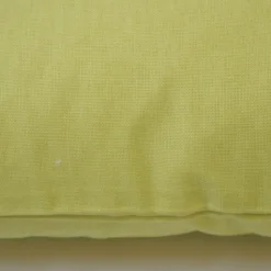 Funda de cojín 43x43 loneta lisa c/pistacho
