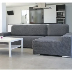 Funda de sofá chaise longue b/corto glamour