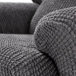 Funda de sofá chaise longue b/corto glamour