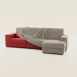 Funda de sofá chaise longue b/corto glamour