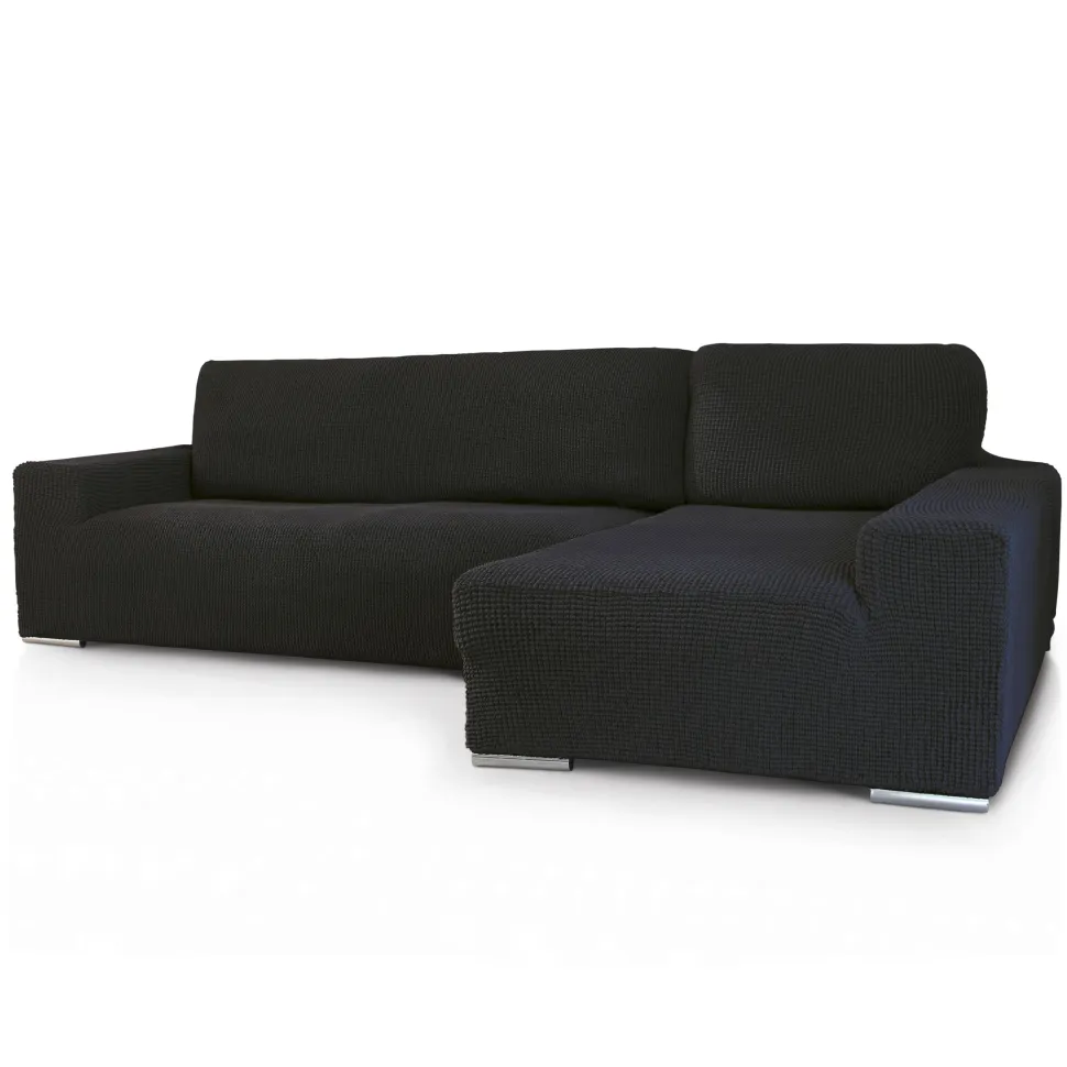 Funda de sofá chaise longue b/largo glamour