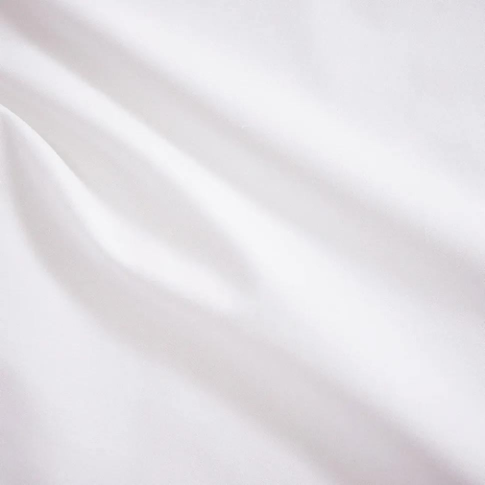 Funda nórdica algodón percal 200 hilos blanco
