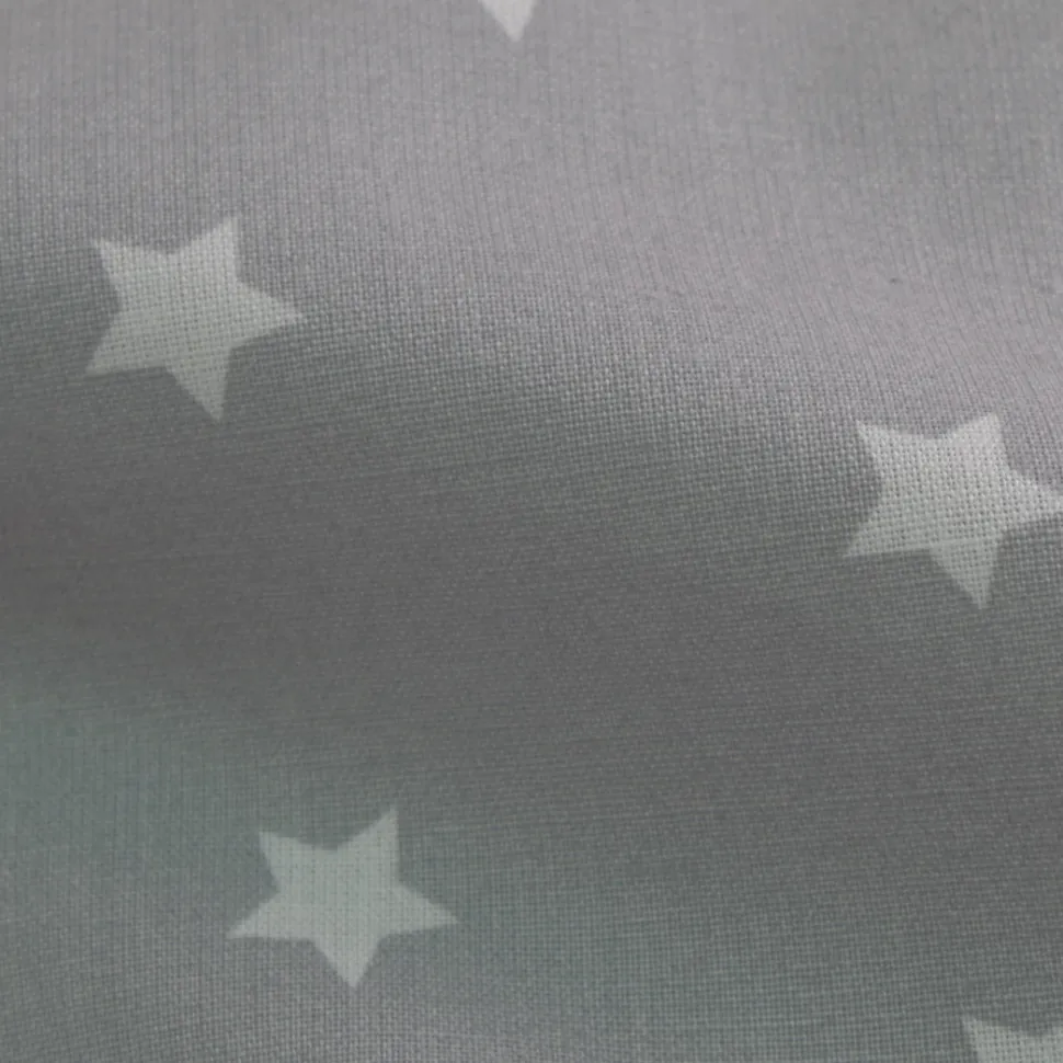 Funda nórdica estrellas gris