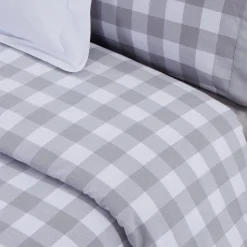 Funda nórdica franela damas gris