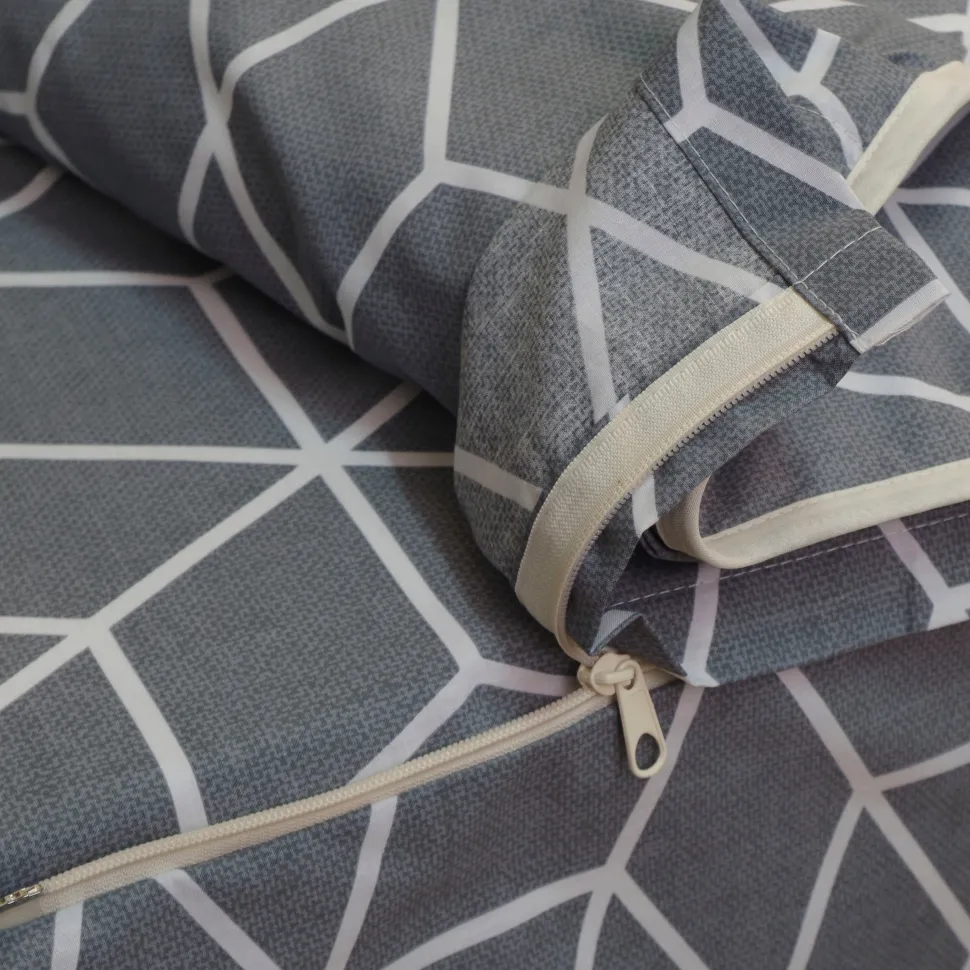 Funda saco ajustable nórdico geométrico