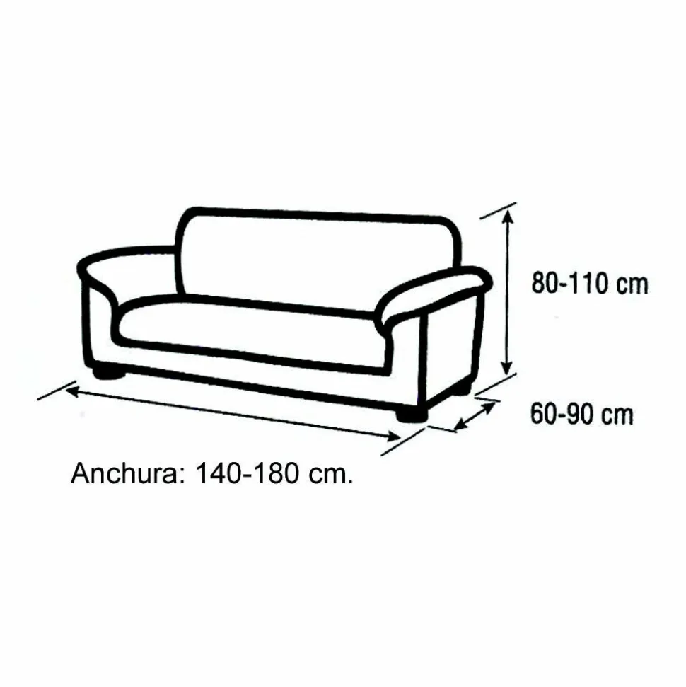 Funda sofa 2 plazas glamour