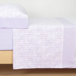 Juego de sábanas carlota lila