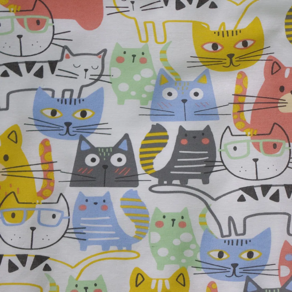 Juego de sábanas meow