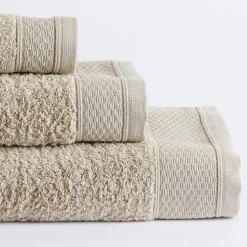 Juego de toallas 3p carrie beige
