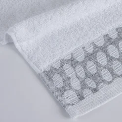 Juego de toallas 3p samanta blanco