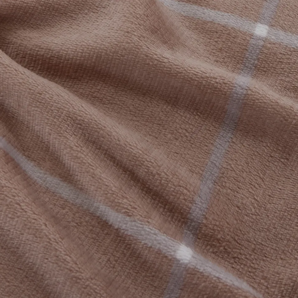 Manta sherpa square beige