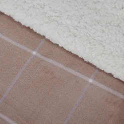 Manta sherpa square beige